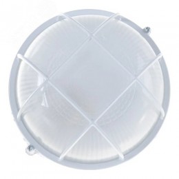 Светильник НБП-03-100-002 круг с/р E27 IP54 белый Банник