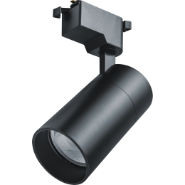 Светильник трековый светодиодный на шинопровод NLT-T1-1L-25W-840-BL-LED однофазный черный 25 Вт 4000К
