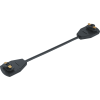 Коннектор гибкий черный для шинопровода NLT-C-1L-AS2-BL-F
