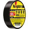Изолента ПВХ черная 15мм 10м NIT-B15-10/BL