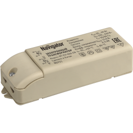 Трансформатор электронный 60w 12v с защитой