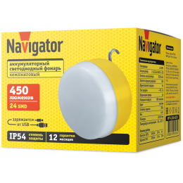 Фонарь светодиодный NPT-CA26-ACCU 24SMD аккумуляторный кемпинговый
