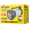 Фонарь светодиодный NPT-SP38-ACCU прожектор/кемпинг 1 LED, 10 Вт + 34 SMD,6 Вт