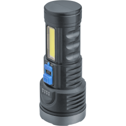Фонарь светодиодный NPT-CP28-ACCU для работы 1 LED, 1В + 1 СОВ, 3Вт