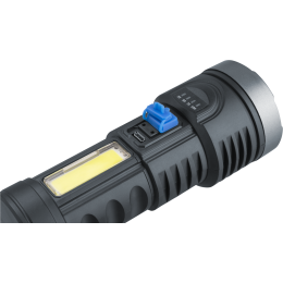 Фонарь светодиодный NPT-CP28-ACCU для работы 1 LED, 1В + 1 СОВ, 3Вт