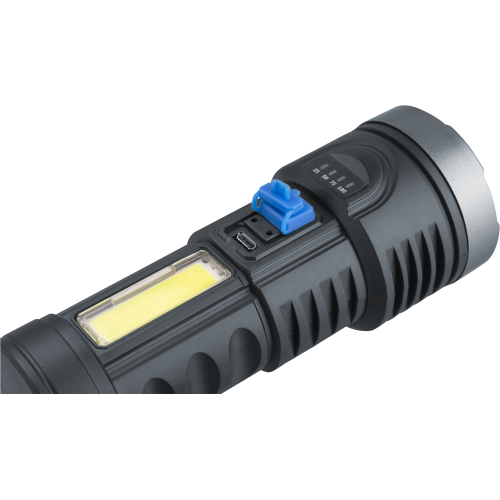 Фонарь светодиодный NPT-CP28-ACCU для работы 1 LED, 1В + 1 СОВ, 3Вт