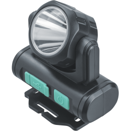 Фонарь светодиодный NPT-H38-ACCU 1COB, 3.2Вт + 1 LED, 3Вт налобный аккумуляторный
