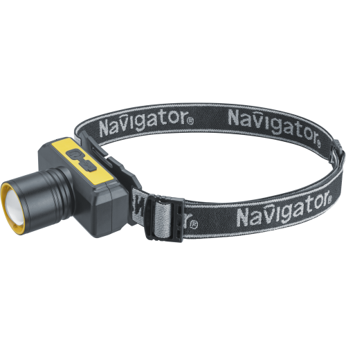 Фонарь светодиодный NPT-H41-ACCU 10Вт 1LED налобный аккумуляторный