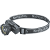 Фонарь светодиодный NPT-H42-ACCU 1LED, 1Вт + 1COB, 3Вт налобный аккумуляторный