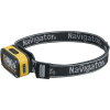 Фонарь светодиодный NPT-H43-ACCU 1LED белый, 3 Вт + 1 LED желтый, 3Вт налобный аккумуляторный