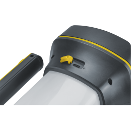 Фонарь светодиодный NPT-SP38-ACCU прожектор/кемпинг 1 LED, 10 Вт + 34 SMD,6 Вт