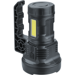 Фонарь светодиодный NPT-SP39-ACCU прожектор/кемпинг 1 LED, 3Вт + 1 COB, 5Вт