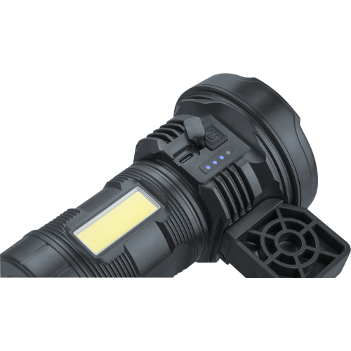 Фонарь светодиодный NPT-SP39-ACCU прожектор/кемпинг 1 LED, 3Вт + 1 COB, 5Вт