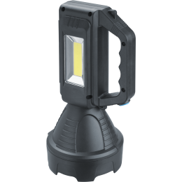 Фонарь светодиодный NPT-SP40-ACCU прожектор/кемпинг 1 LED, 3Вт + 1 COB, 5Вт