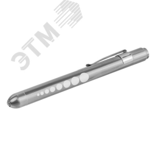 Фонарь светодиодный NPT-CM16-2AAA 0.2Вт LED 30лм 20м металл