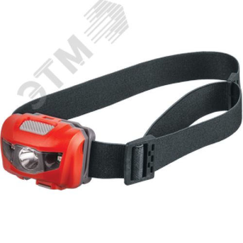 Фонарь светодиодный NPT-H16-ACCU 3Вт CREE LED аккумуляторный налобный пластик