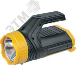 Фонарь светодиодный NPT-SP23-ACCU 5Вт + 1COB LED 5Вт 200Лм 250м аккумуляторный прожектор+кемпинг пластик 2Ач