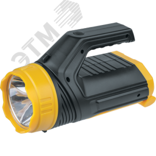 Фонарь светодиодный NPT-SP23-ACCU 5Вт + 1COB LED 5Вт 200Лм 250м аккумуляторный прожектор+кемпинг пластик 2Ач