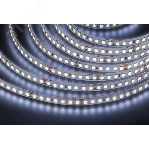 Лента светодиодная 14Вт/м 24В 6000К IP20 182LED/м NLS-2835 5м