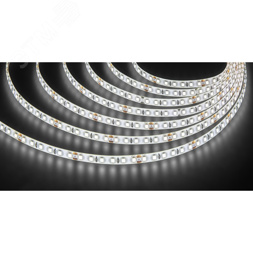 Лента светодиодная 9.6Вт/м 24В 4000К IP65 120LED/м NLS-2835 5м