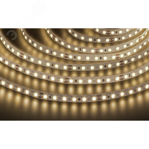 Лента светодиодная 9.6Вт/м 24В 3000К IP20 120LED/м NLS-2835 5м