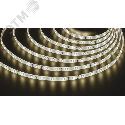 Лента светодиодная 4.8Вт/м 24В 3000К IP65 60LED/м NLS-2835 5м