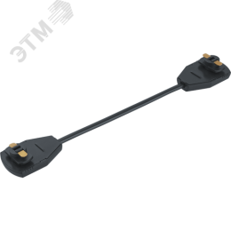Коннектор гибкий черный для шинопровода NLT-C-1L-AS2-BL-F