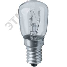 Лампа накаливания специального назначения РН 25вт 230в Е14 T26 CL для холодильников швейных машин кухонных вытяжек и ночников