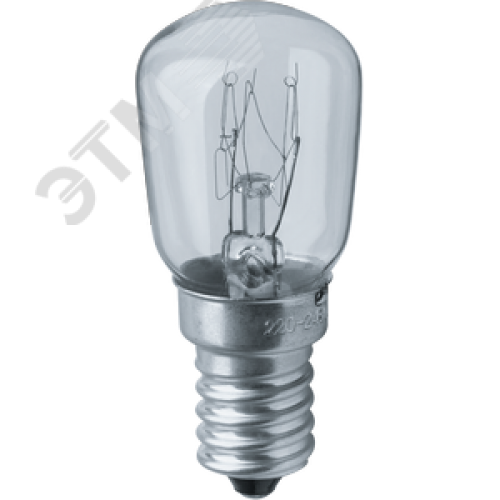 Лампа накаливания специального назначения РН 25вт 230в Е14 T26 CL для холодильников швейных машин кухонных вытяжек и ночников
