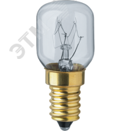 Лампа накаливания специального назначения РН 15вт 230в Е14 T25 CL для духовых шкафов