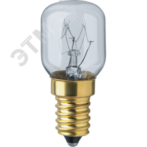 Лампа накаливания специального назначения РН 15вт 230в Е14 T25 CL для духовых шкафов