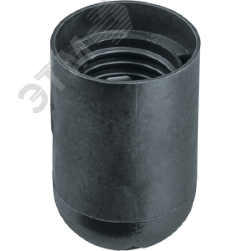 Патрон подвесной Е27 пластик черный