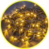 Гирлянда светодиодная новогодняя NGF-S01-100WW-10-9.5m-230-C8-BL-IP44