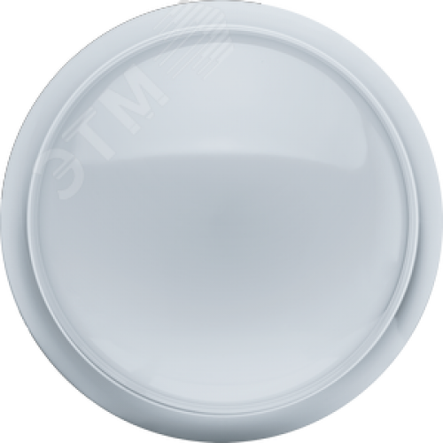 Светильник светодиодный ДБП-18w 4000К 2400 Лм с блоком аварийного питания 3ч IP65 круглый пластиковый белый