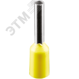 Наконечник-гильза НШвИ 1,0-8,0 желтый (100шт)
