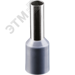 Наконечник-гильза НШвИ 4-9,0 серый (100шт)