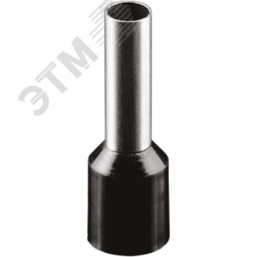 Наконечник-гильза НШвИ 6-12,0 черный (100шт)