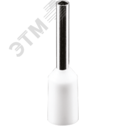 Наконечник-гильза НШвИ 0,75-8,0 белый (100ш)