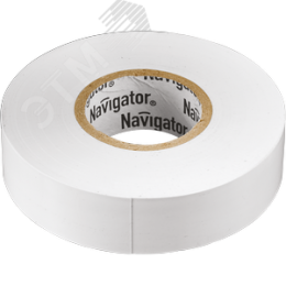 Изолента ПВХ белая 15мм 20м