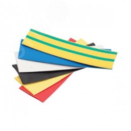 Набор термоусадочных трубок 6/3 (7 цветов по 3шт) 10см