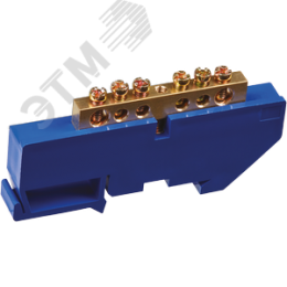 Шина нулевая на DIN-изол NBB-M69-6D/B