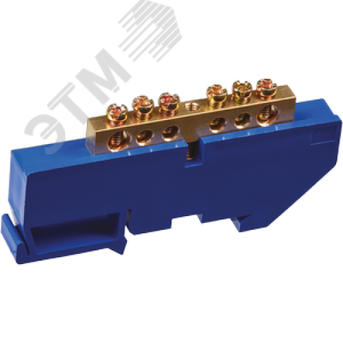 Шина нулевая на DIN-изол NBB-M69-6D/B