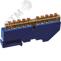 Шина нулевая на DIN-изол NBB-M69-10D/B