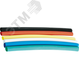 Набор термоусадочных трубок 4/2 (6 цветов по 3шт) 10см