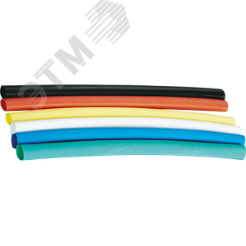 Набор термоусадочных трубок 4/2 (6 цветов по 3шт) 10см