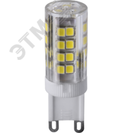 Лампа светодиодная LED 5вт 230в G9 белый капсульная