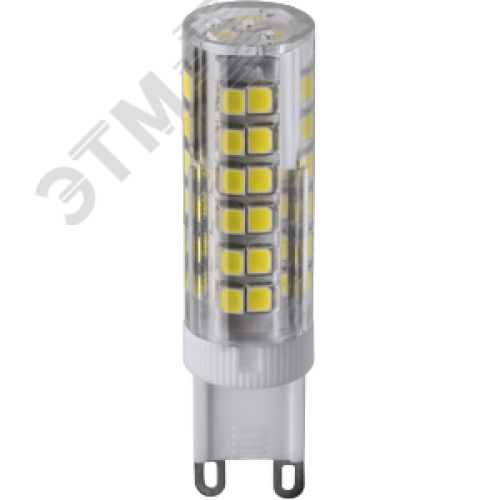 Лампа светодиодная LED 6вт 230в G9 тепло-белый капсульная