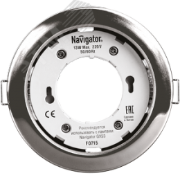 Светильник ДВО-13w GX53 без лампы хром