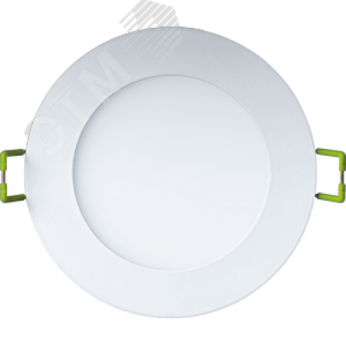 Светильник светодиодный ДВО-7Вт 3000К 360Лм slim белый