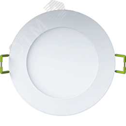 Светильник светодиодный ДВО-7Вт 4000К 420Лм slim белый